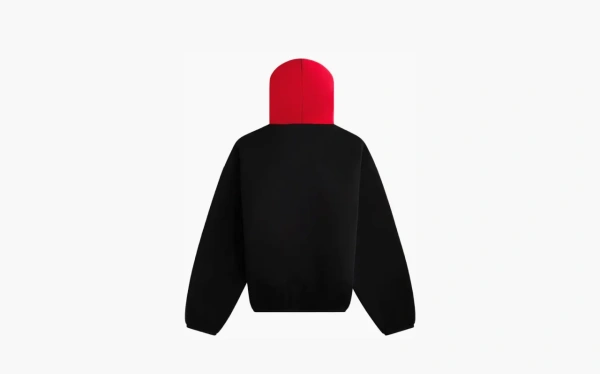 Fear of God Essentials x NBA Chicago Bulls Hoodie Black Red  Fear of God Essentials x NBA Chicago Bulls Hoodie Black Red