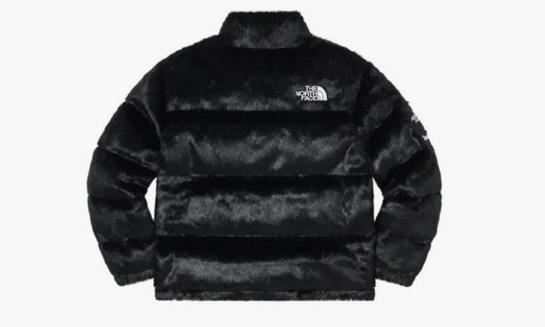 Supreme X The North Face Faux Faur Nuptse Jacket Black  Supreme X The North Face Faux Faur Nuptse Jacket Black