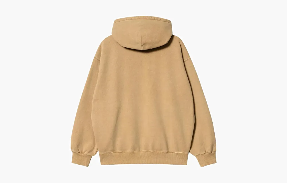 Carhartt WIP Hooded Chase Sweatshirt Tan
