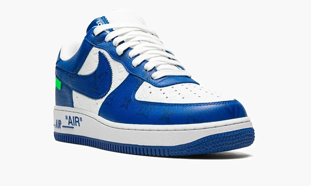 Louis Vuitton Air Force 1 Low Virgil Abloh - White/Blue