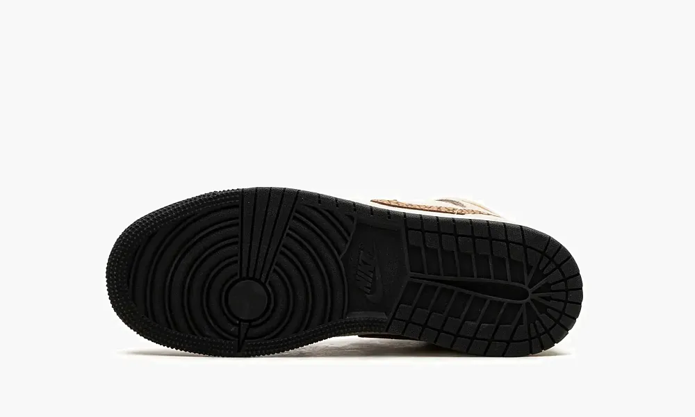 Air Jordan 1 Mid SE GS Brown Elephant