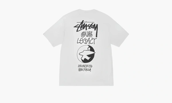 Stussy X Our Legacy T-shirt White  Stussy X Our Legacy T-shirt White