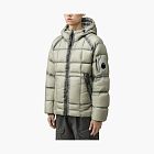 C.P. Company D.D. Shell Hooded Down Puffer Jacket Grey