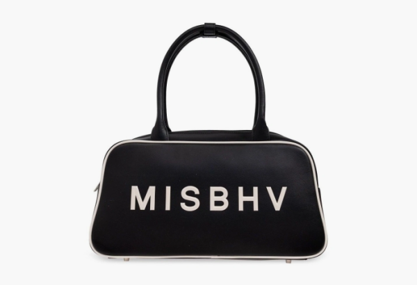 Misbhv Logo-Print Tote Bag Black 