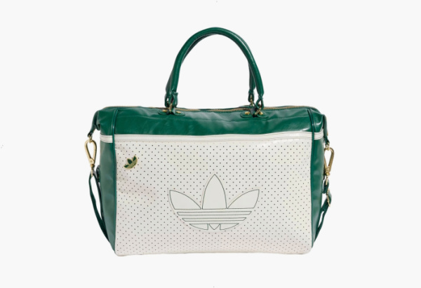 Adidas Originals Bowling Bag Off White / Collegiate Green 