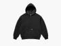 Supreme x Dickies Quilted Lined Zip Up Hooded Sweatshirt Black 