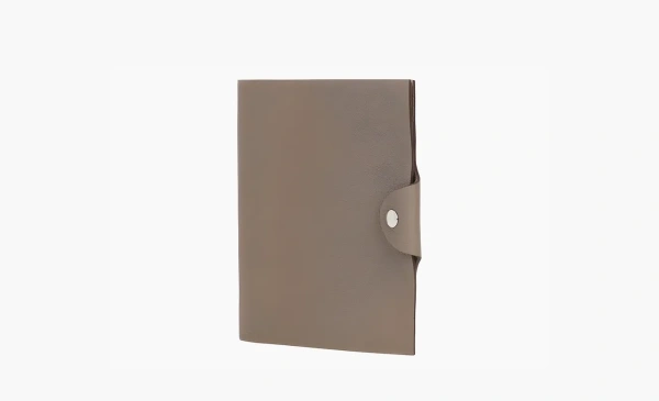 HERMES Togo Calfskin Storage Bag Unisex Brown  HERMES Togo Calfskin Storage Bag Unisex Brown