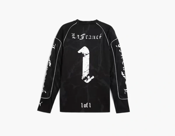 Puma x Lamelo Ball LaFrance Written in Chrome Men's Jersey Black-Flat Medium Gray 