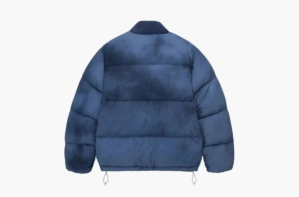 Stussy Recycled Nylon Down Puffer Washed Navy  Stussy Recycled Nylon Down Puffer Washed Navy