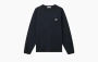  Stone Island Combed Organic Cotton Long-Sleeve T-Shirt Navy Blue 