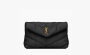 Saint Laurent Pouch In Quilted Lambskin "Small Black" 