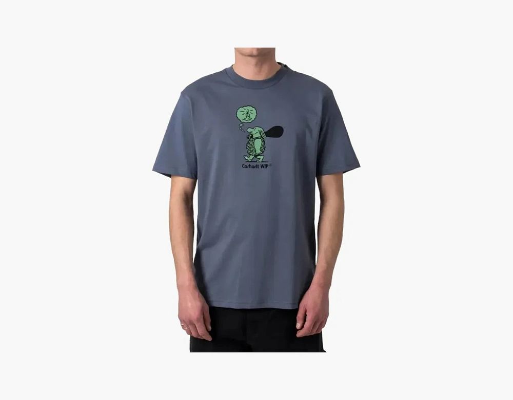 Carhartt WIP Graphic Print T-Shirt Blue