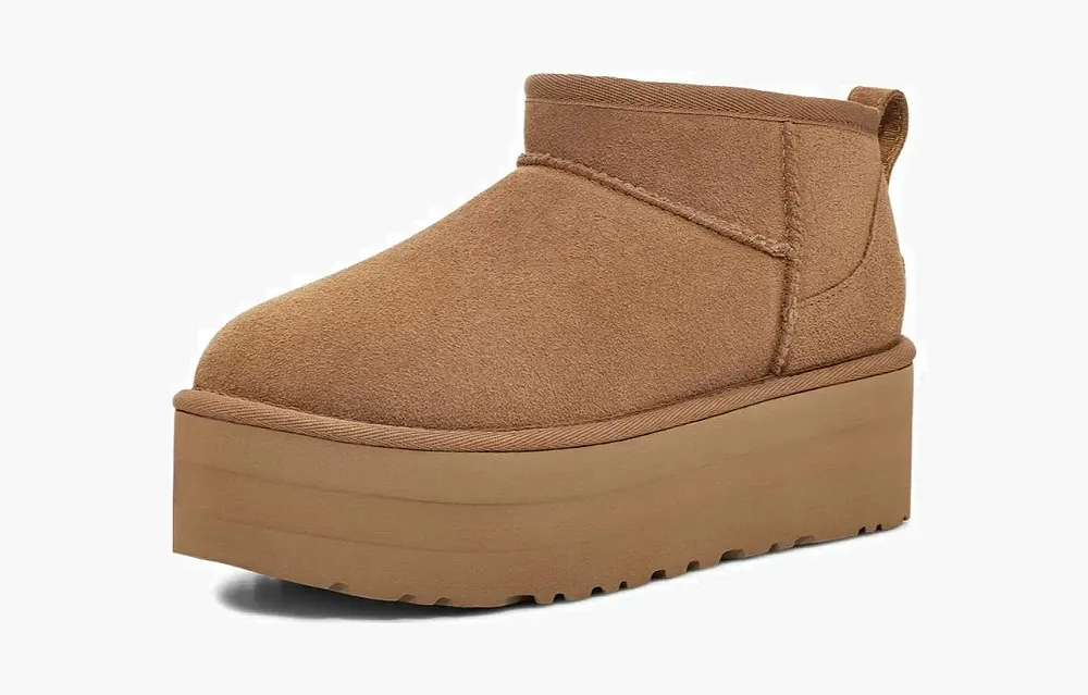 Wmns Classic Ultra Mini Platform Boot Chestnut