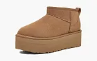 Wmns Classic Ultra Mini Platform Boot Chestnut