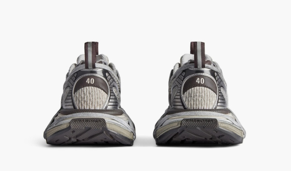 Balenciaga 3XL Extreme Lace Sneaker Worn-Out - Brown Grey