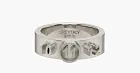 Maison Margiela Silver Numerical Logo Ring