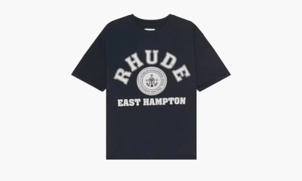 RHUDE Hampton Catamaran Tee Vintage Black 