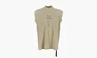 Rick Owens Drkshdw Pentagram Sleeveless Jumbo T-shirt Green