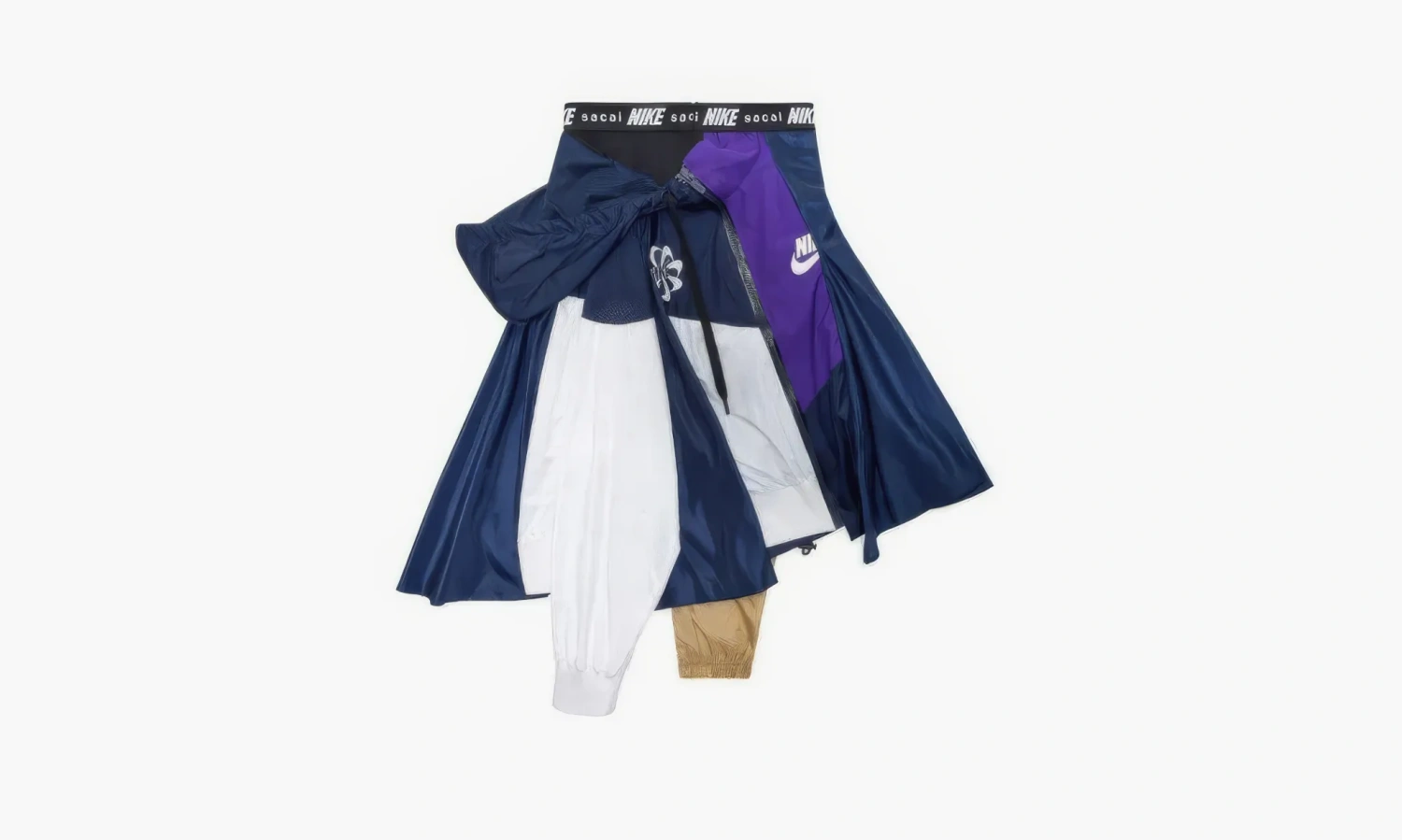 Nike Nikelab X Sacai Kleid Skirt Multicolor 