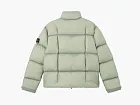 Stone Island Lightweight Stand Collar Down Jacket Sage Green