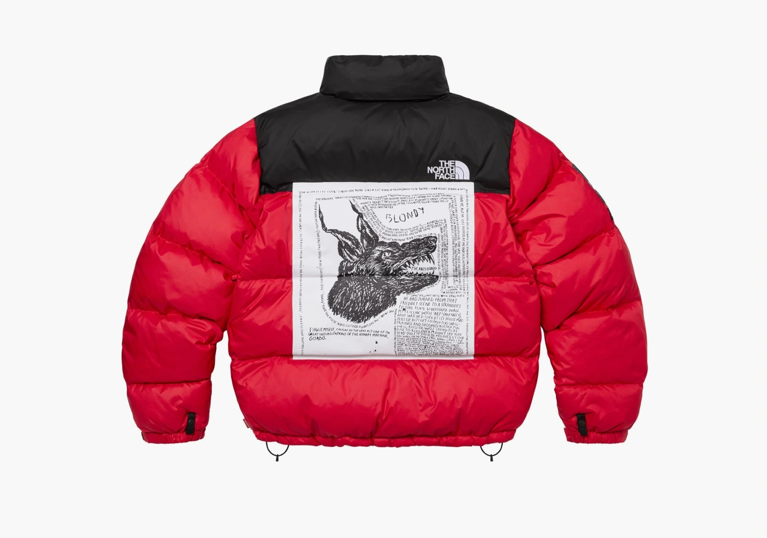 Supreme x The North Face Nuptse Jacket Red 