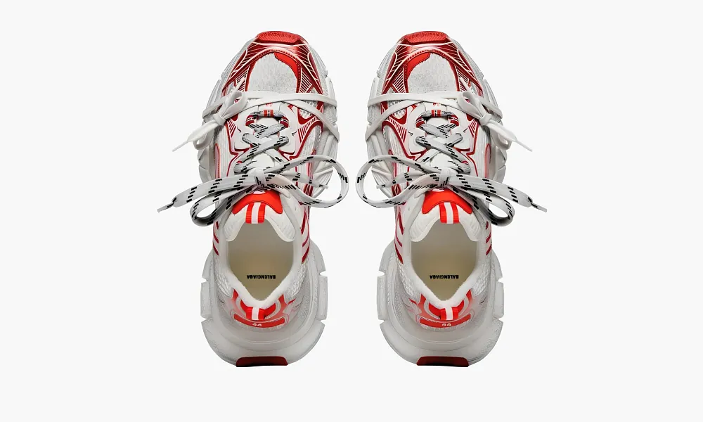 Balenciaga 3xl White Red