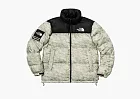 Supreme x The North Face Paper Print Nuptse Jacket Paper Print
