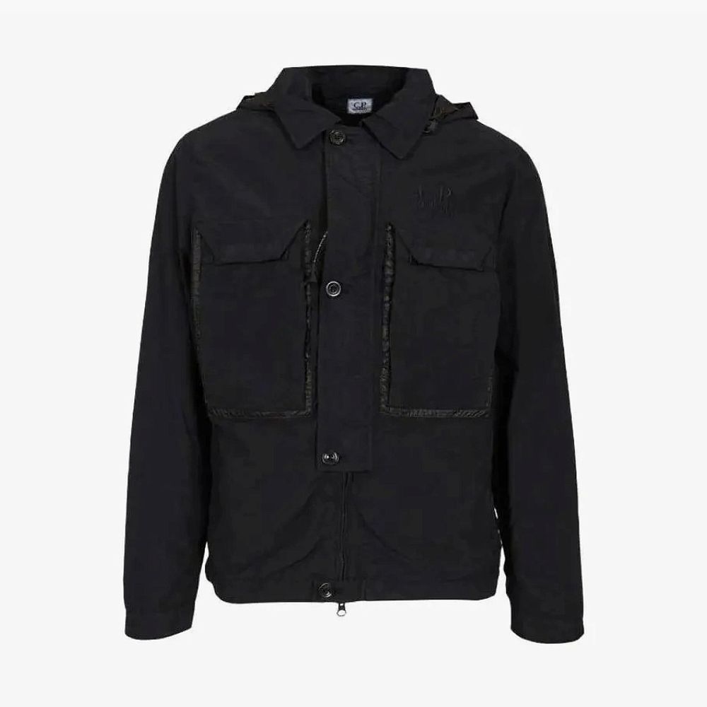 C.P. Company Flatt Nylon Jacket Black
