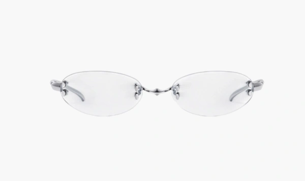 Gentle Monster Furi 02 Sunglasses Silver / Clear 
