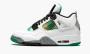 Air Jordan 4 Retro WMNS Lucid Green Rasta 