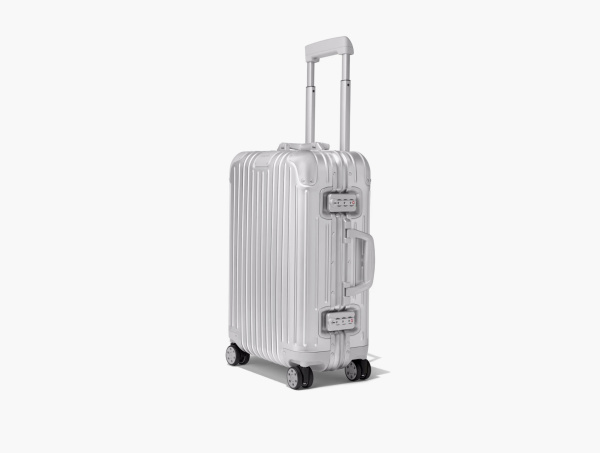 Rimowa Original Cabin S Aluminium Small Carry-On Suitcase Silver (31 L) 