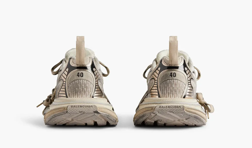 Balenciaga 3XL Sneakers Beige Mesh Polyurethan