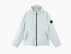 Stone Island Crinkle Reps NY Hooded Jacket Sky Blue