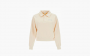 Sporty & Rich Cropped Polo Sweatshirt "Beige" 