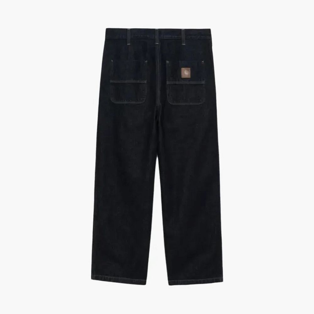 Carhartt WIP Wide Leg Pleated Jeans Indigo