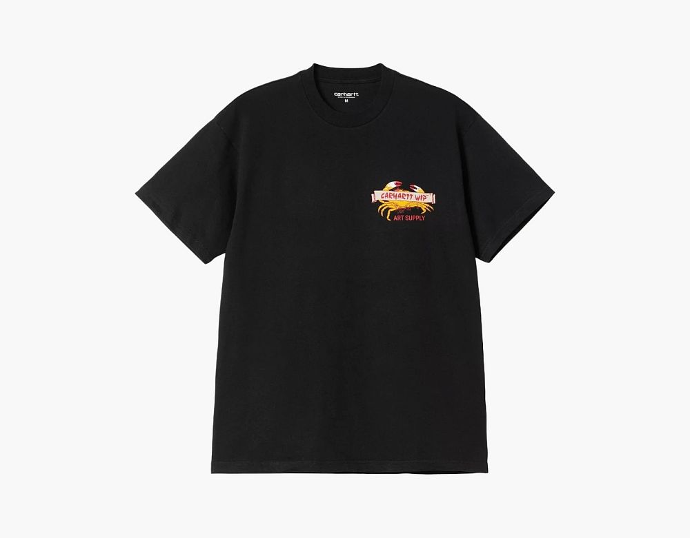 Carhartt WIP Crab Paint T-Shirt Black