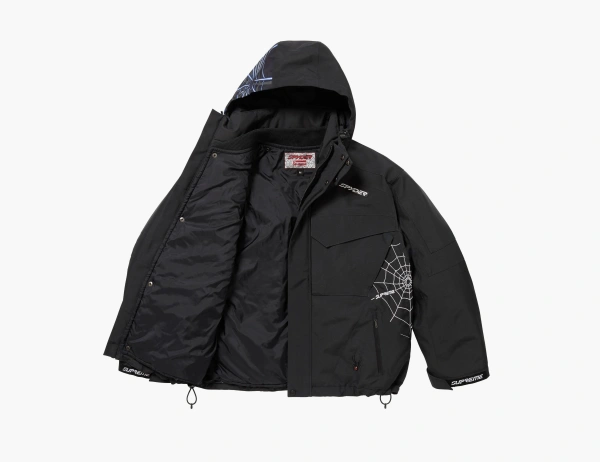 Supreme x Spyder Technical Jacket Black 