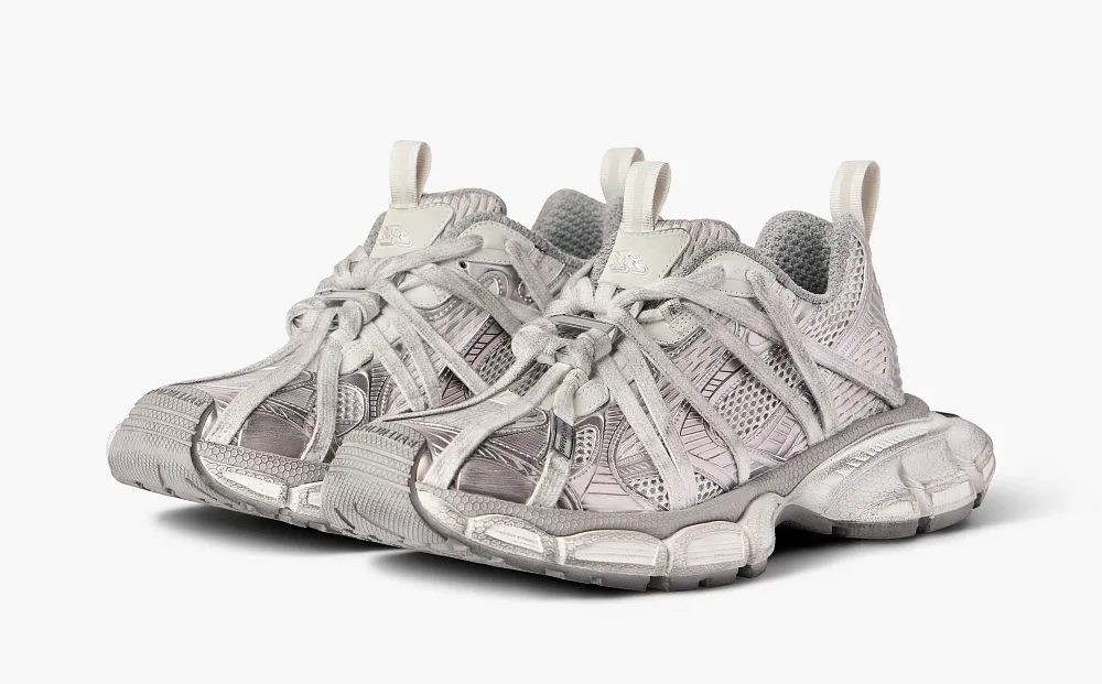 Balenciaga 3XL Sneaker Extreme Laces WMNS Silver