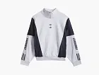 Adidas Originals x Willy Chavarria Watsonville Mockneck Sweater Light Grey Heather/Legend Ink