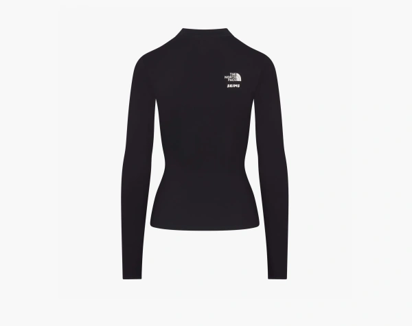 The North Face x Skims Refina Long Sleeve Top Onyx 