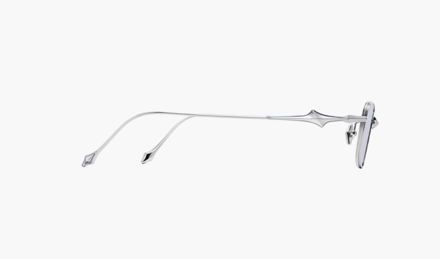 Gentle Monster Saga 02(V) Sunglasses Silver / Purple 