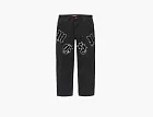 Supreme Old English Canvas Double Knee Painter Pant Black