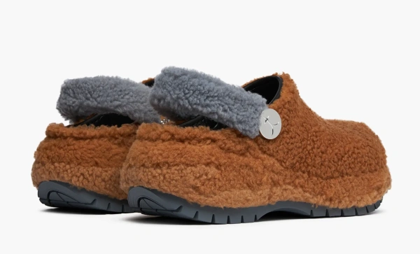 Crocs x Lil Nas Classic Mega Crush Crocs Brown Sherpa 
