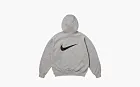 Supreme X Nike Zip Up Hooded Gray