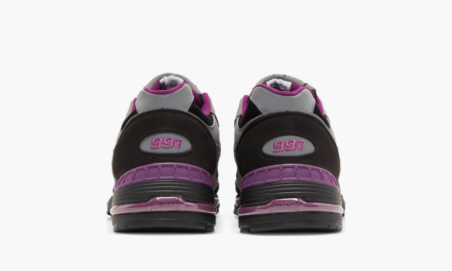 Stray Rats x New Balance 991 Made in England "Black Purple" 