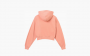 Sporty & Rich Wellness Ivy Cropped Hoodie "Salmon/White" 