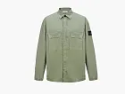 Stone Island Old Treatment Shirt Green
