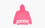Supreme Big Logo Zip Up Hooded Sweatshirt "Magenta" 