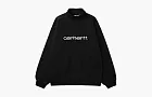 Carhartt WIP Script Half-Zip Sweatshirt Black