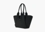 JW PEI Cara Faux Suede Tote Bag Black 